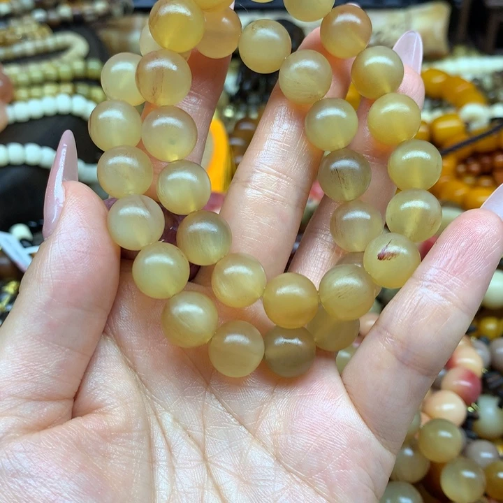 橄榄核手串/手链我****菜手工制作工艺品
