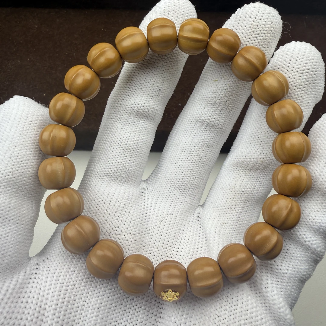 【风一】猴头雕刻类核桃手串鲨鱼奶酪橘皮纹鬼印饕餮