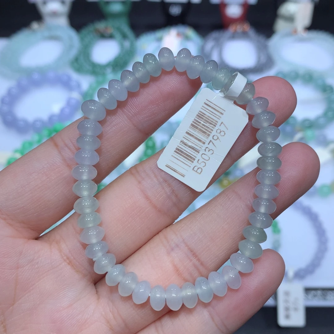 翡翠未镶嵌手串天然