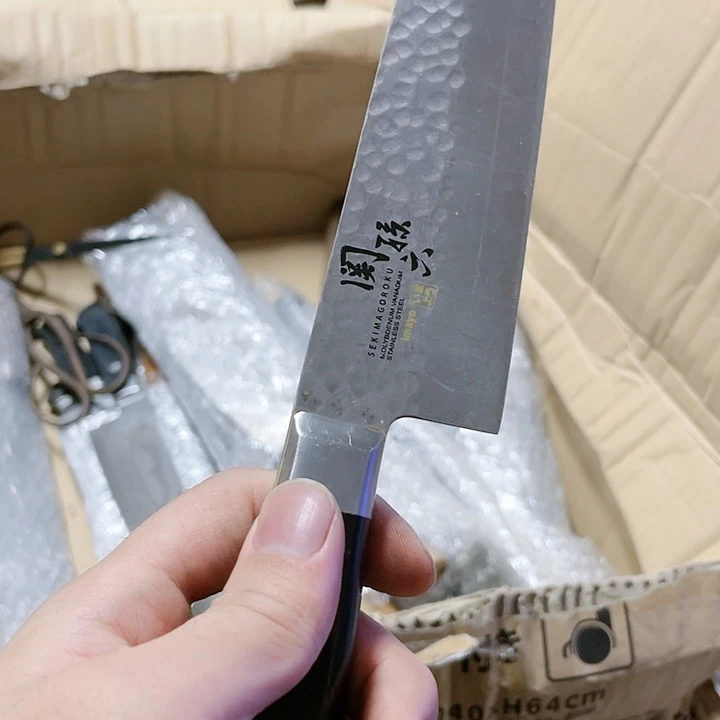 圆头华*家用尖头水果刀