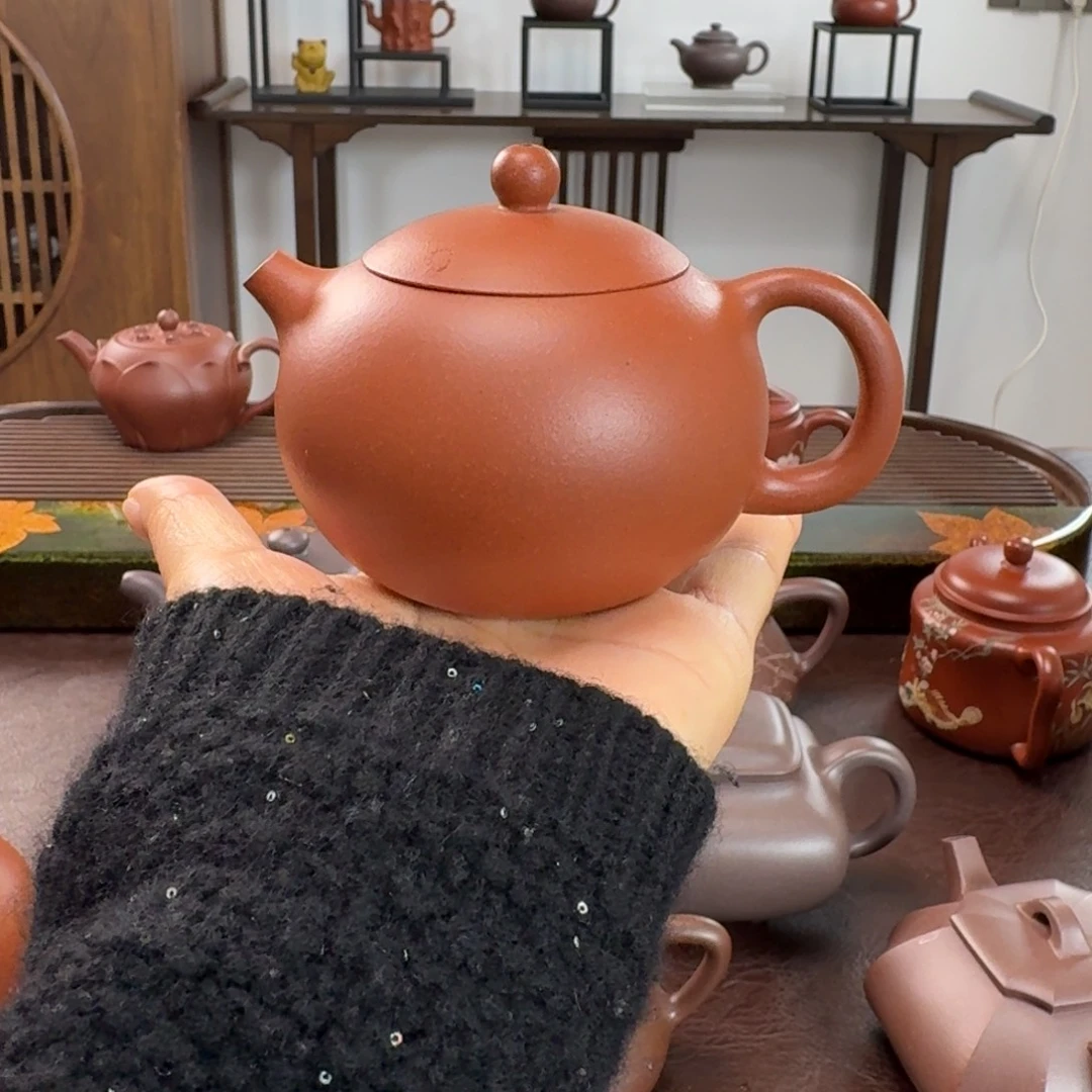 紫砂茶壶西施壶小红泥