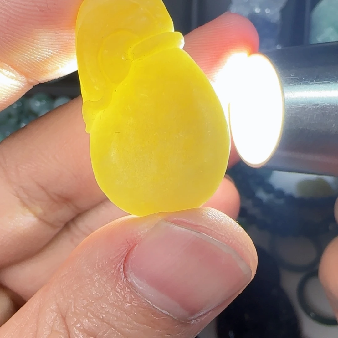 定制翡翠未镶嵌钱袋