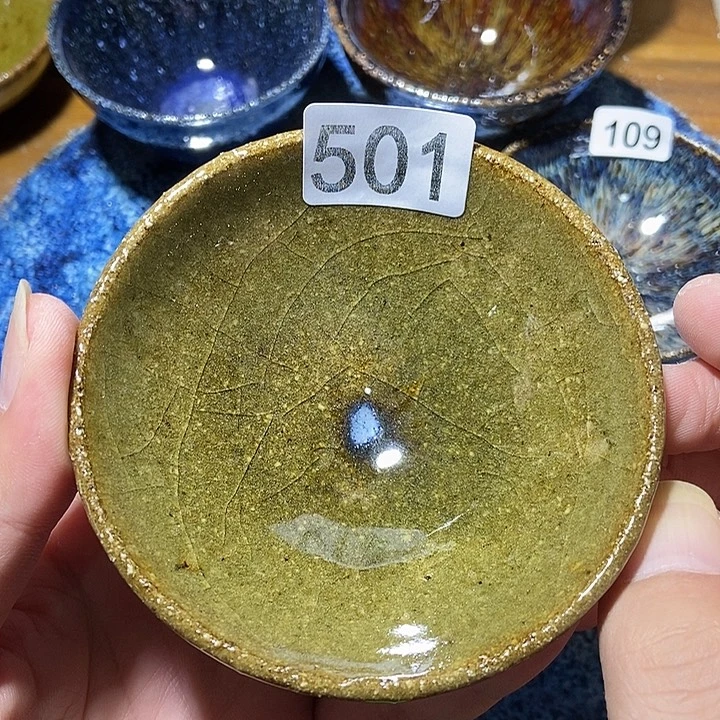 茶盏龙窑柴烧柴烧落灰