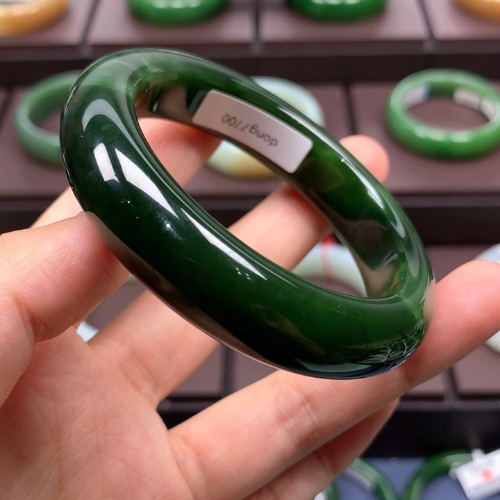 未镶嵌手镯和田玉（碧玉）5455