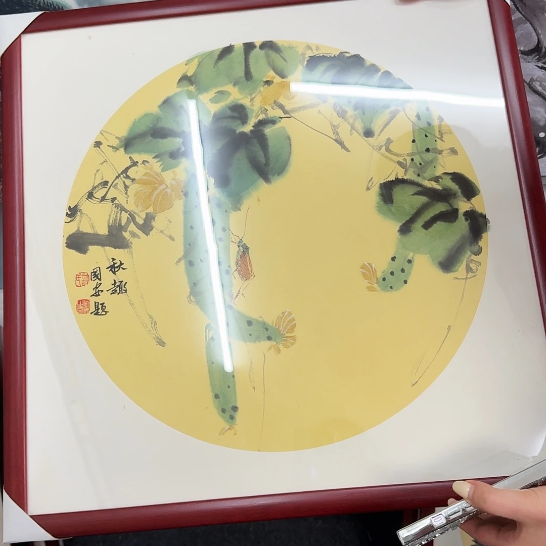 纯手绘国画作品作品