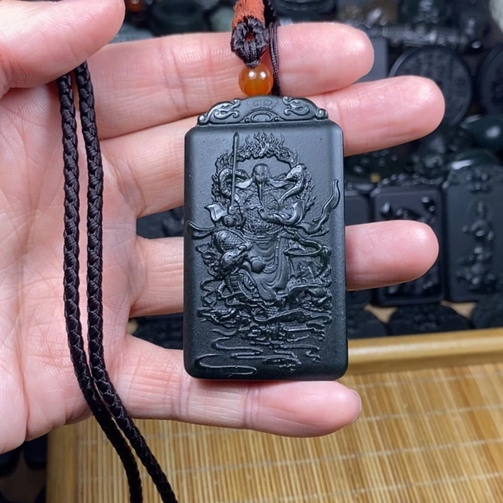 和田玉（青玉）未镶嵌颈饰