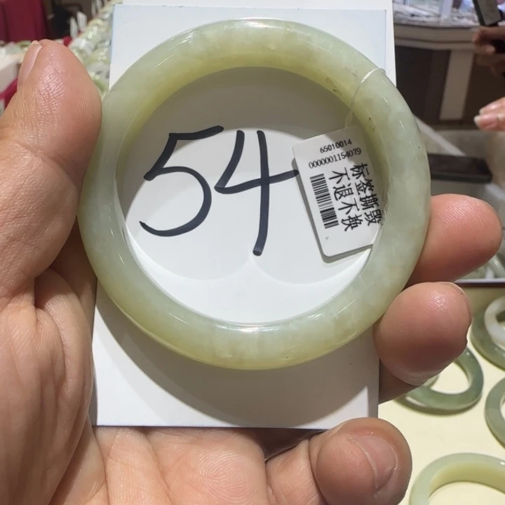和田玉未镶嵌手镯867
