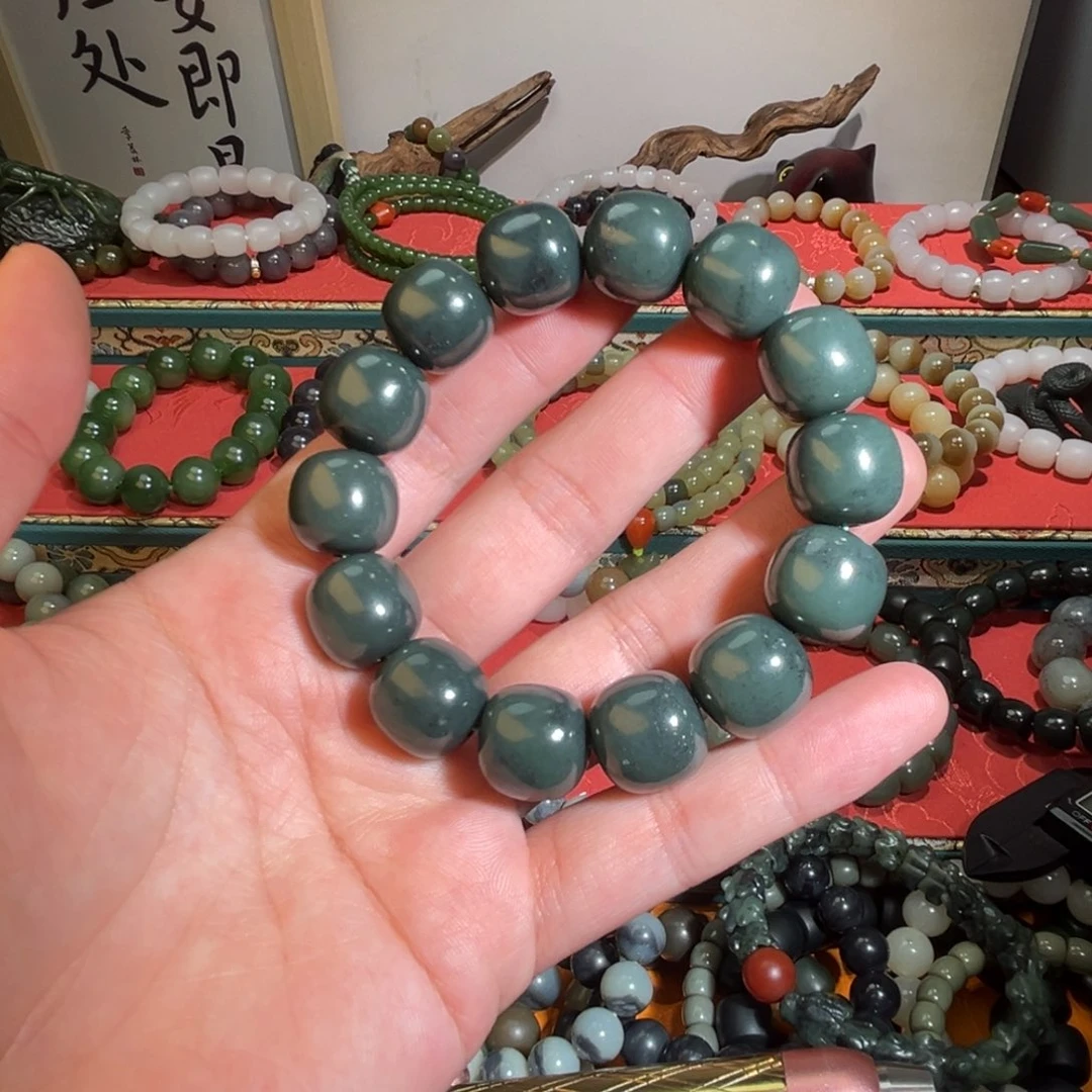 和田玉手链未镶嵌