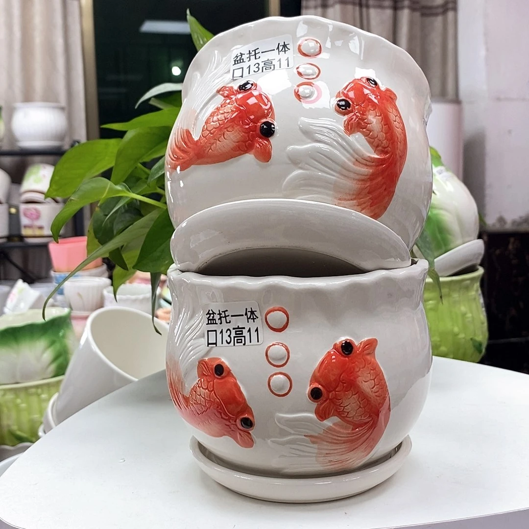 陶瓷@陶瓷花盆@@5838381869