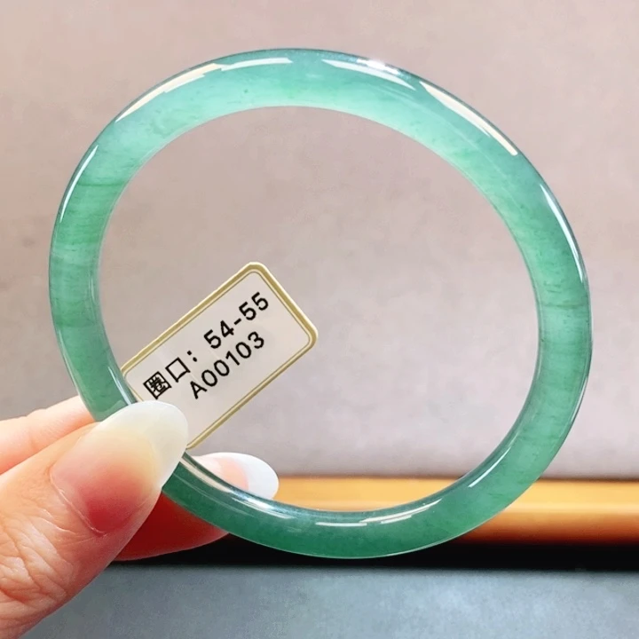 翡翠未镶嵌手镯翡翠手镯17