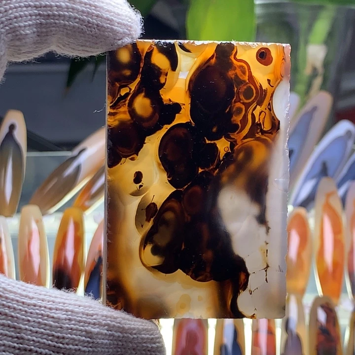 未镶嵌玛瑙/玉髓珠宝半成品174