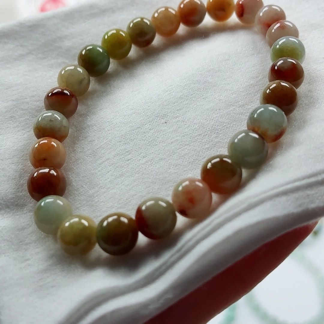 翡翠未镶嵌手链卡7.6（货中）