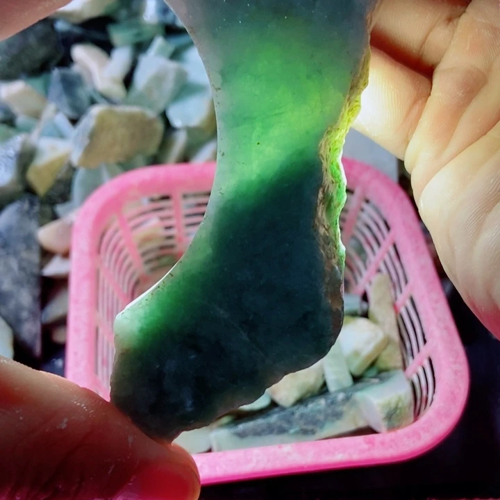 翡翠未镶嵌套链天然翡翠