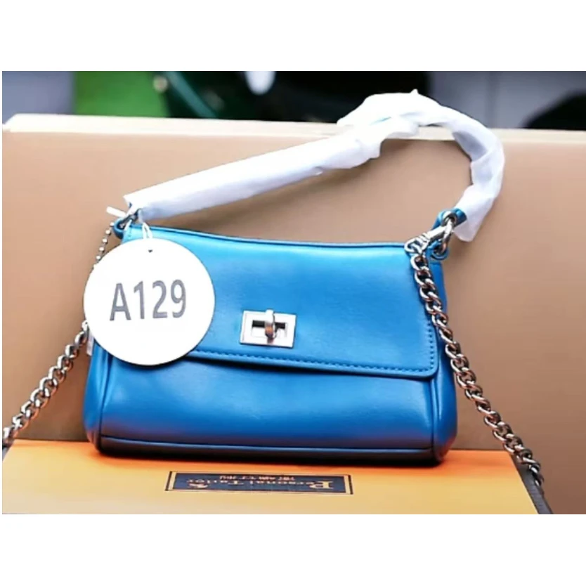 【A129】真皮女包 20*6*12