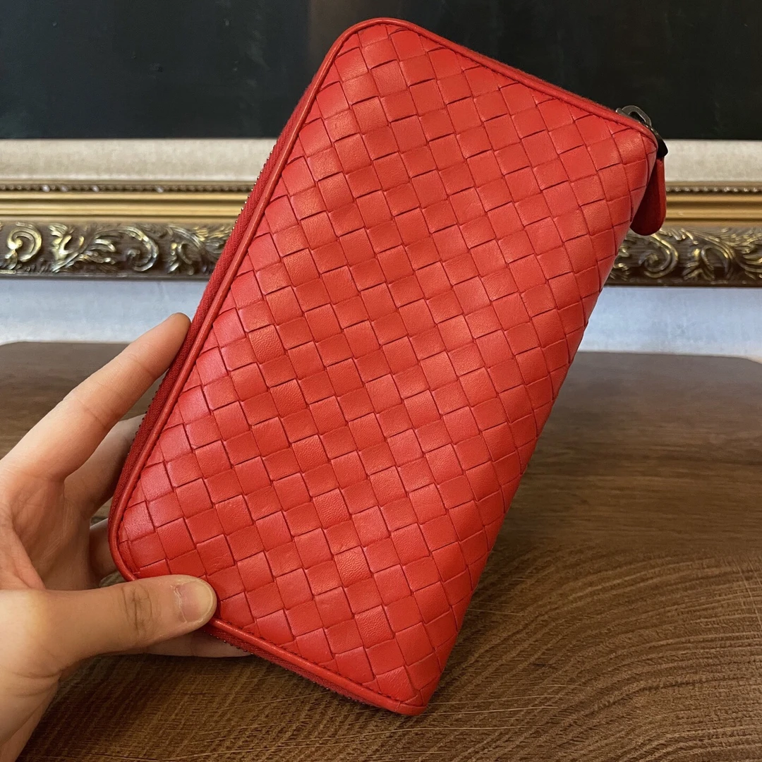 95新 BOTTEGA VENETA/葆蝶家 bv钱包/007337/尺寸19*10