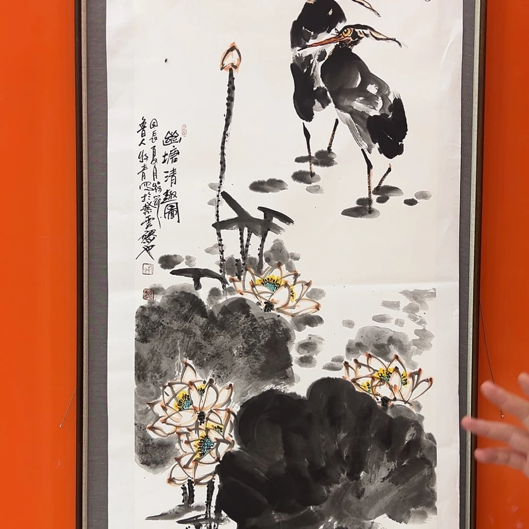 国画李希勇展览原作