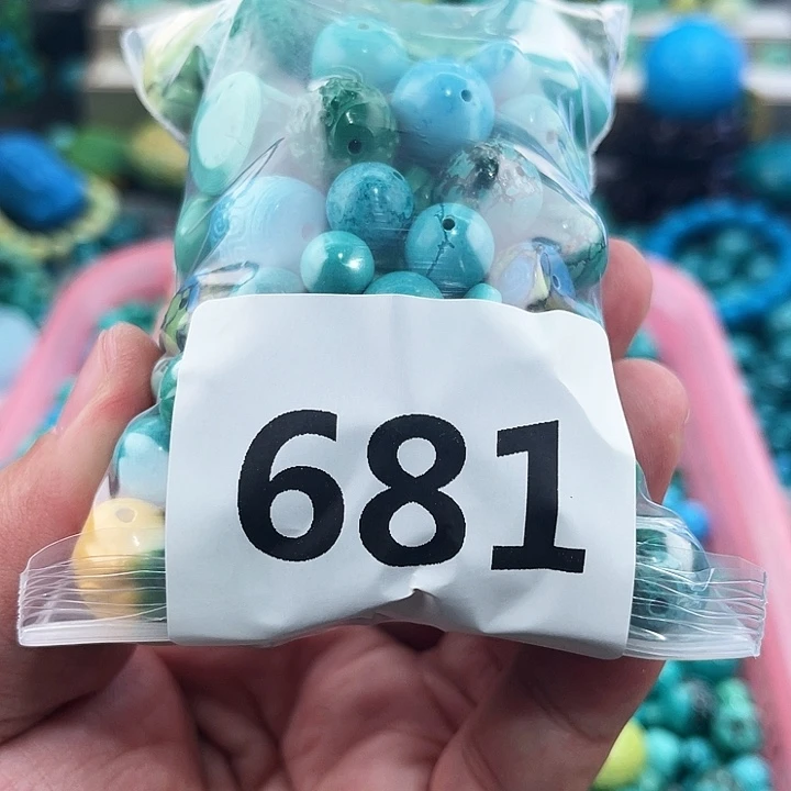 未镶嵌菱锰矿珠宝半成品