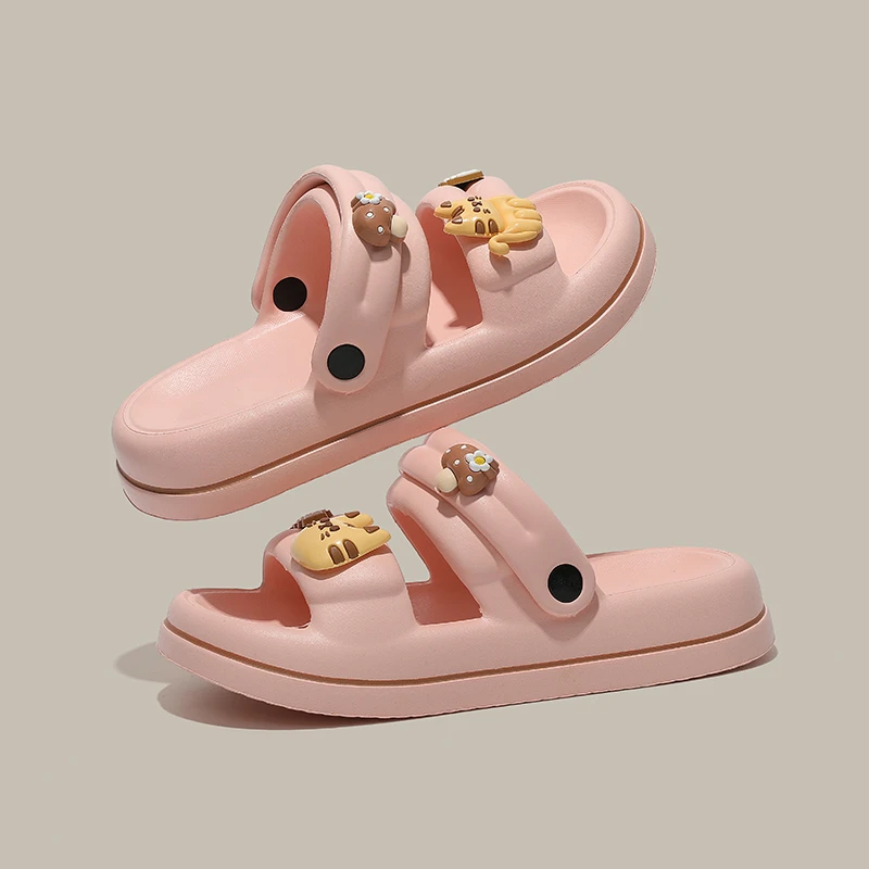 软底简约EVA超软爆款鞋女夏季外穿包头沙滩鞋时尚百搭轻便凉拖