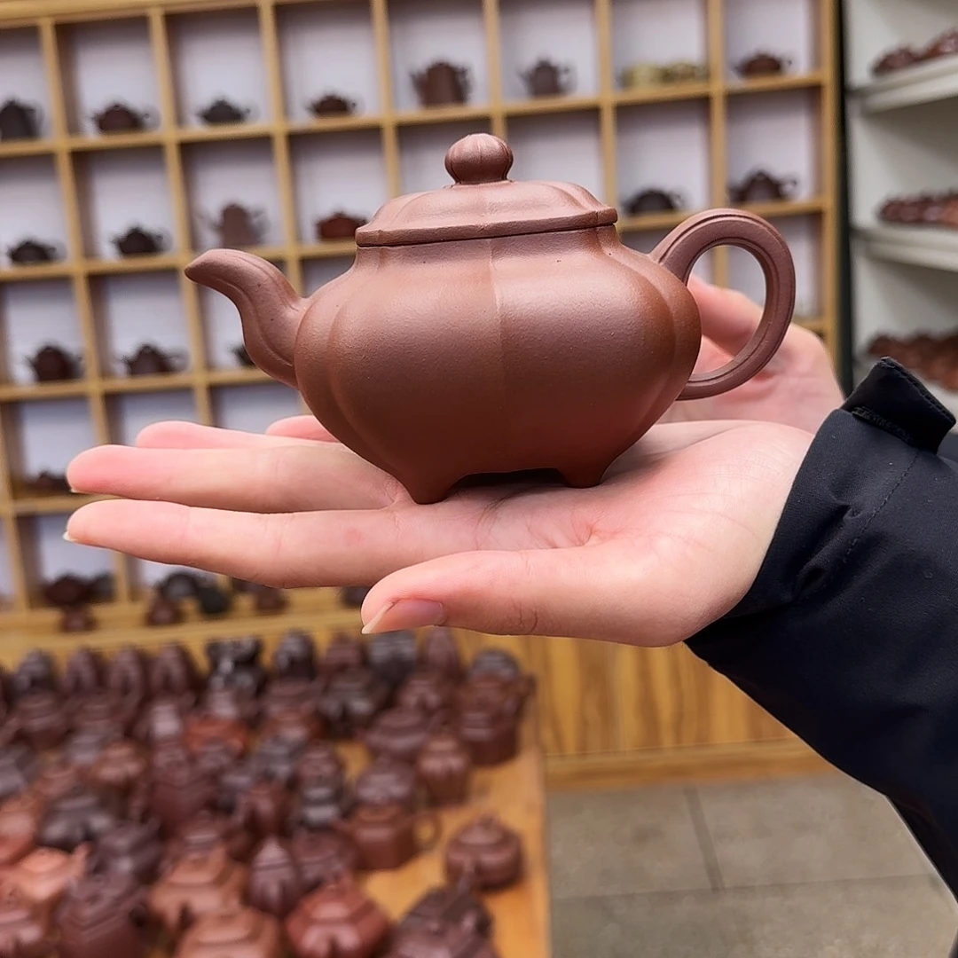 茶壶紫砂筋纹传炉330cc