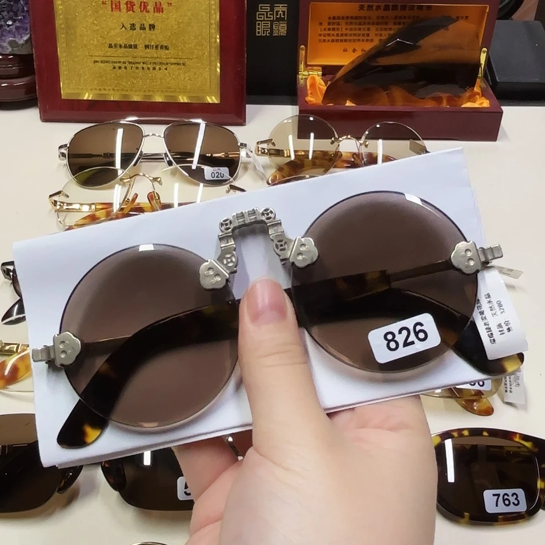 无框天然水晶假一赔万