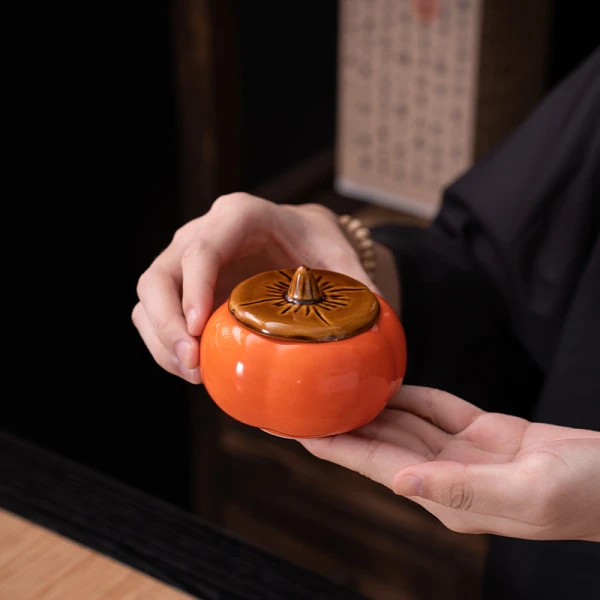 柿柿如意茶叶罐 346