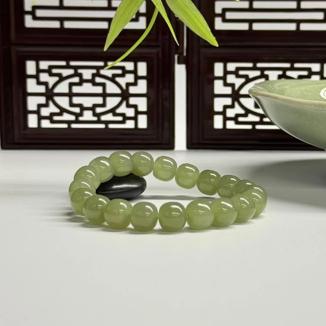 【小北好物】和田玉单圈手串约9*8mm【多样性发一件】QH10X916