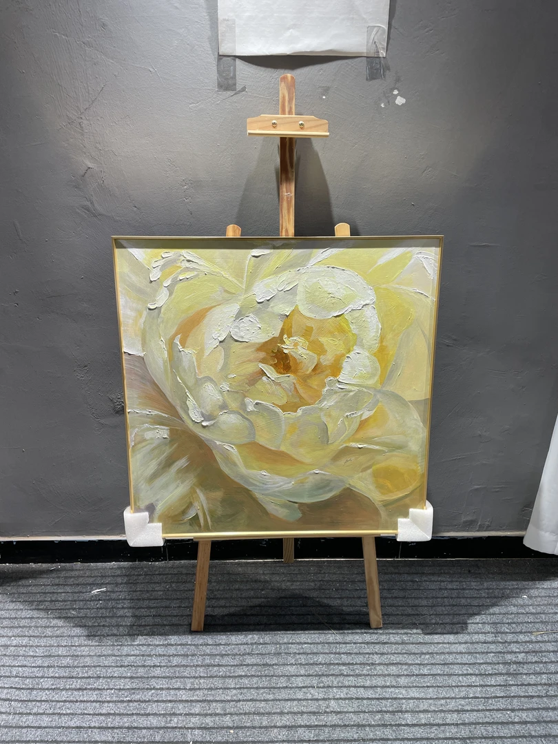 牡丹花卧室餐厅挂画