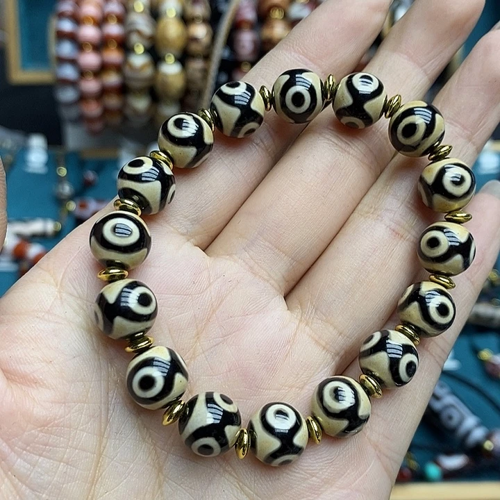 玛瑙/玉髓合金颈饰