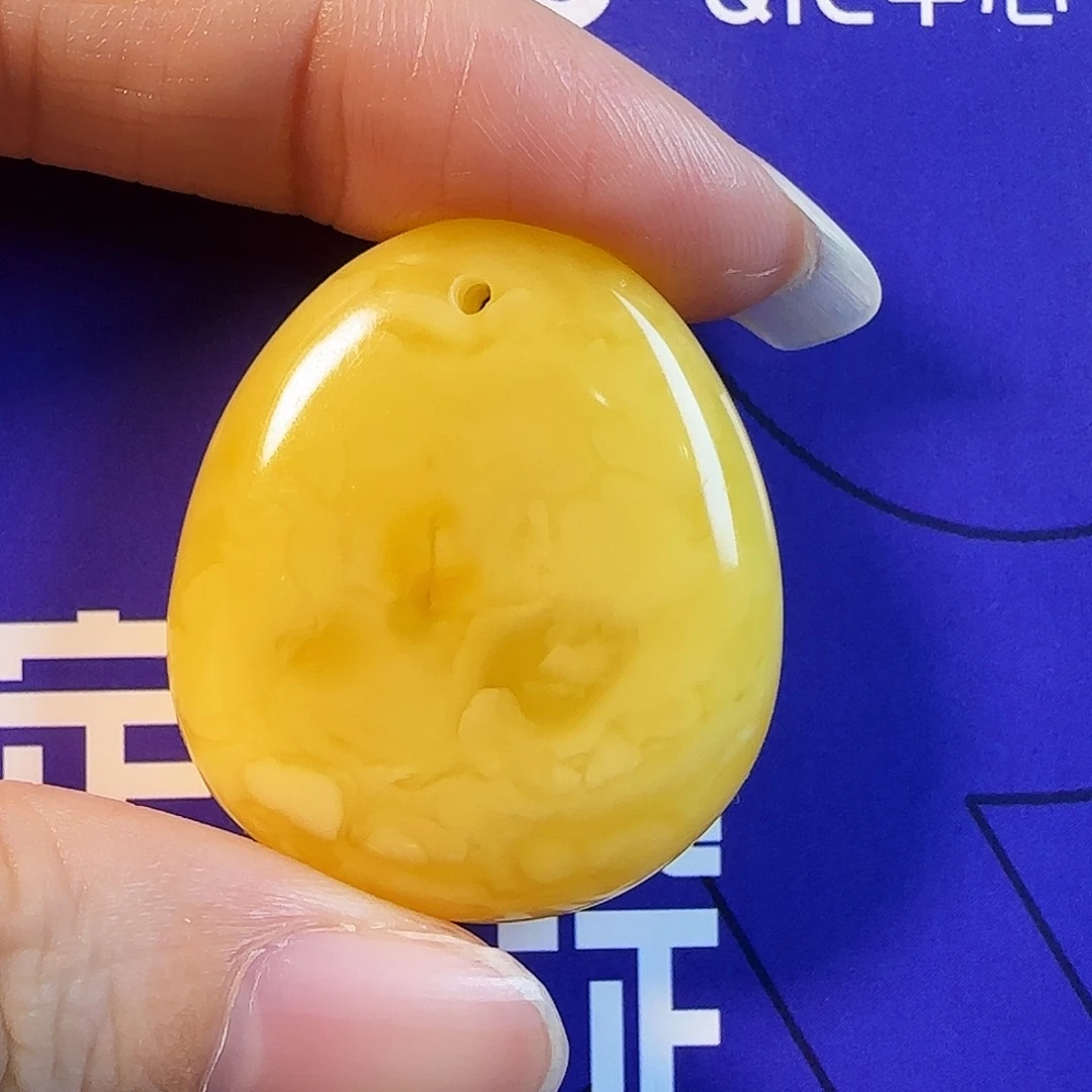 蜜蜡未镶嵌颈饰浓蜡年份蜜蜡吊坠