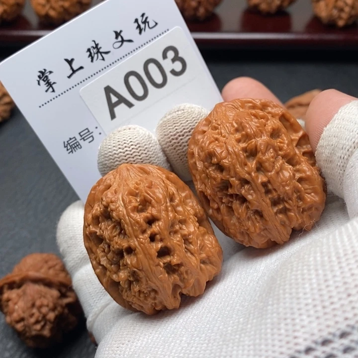 文玩核桃把件西北将军003