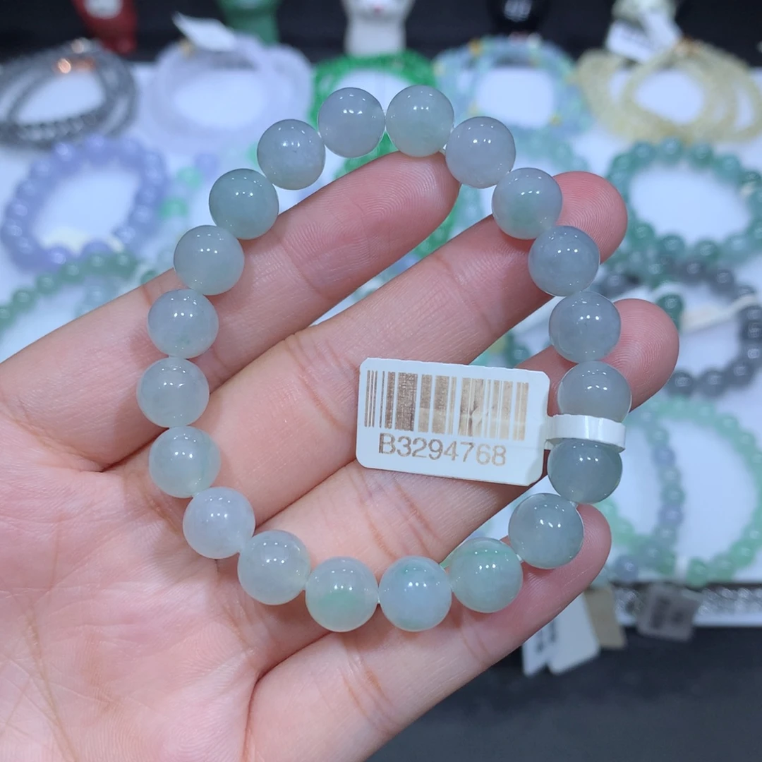 翡翠未镶嵌手串天然