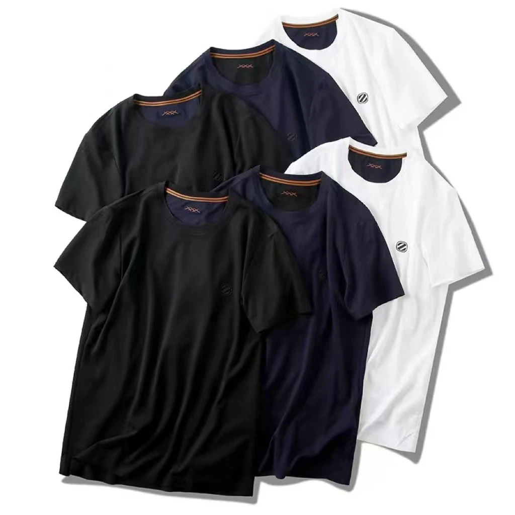 男士时尚圆领短袖8070