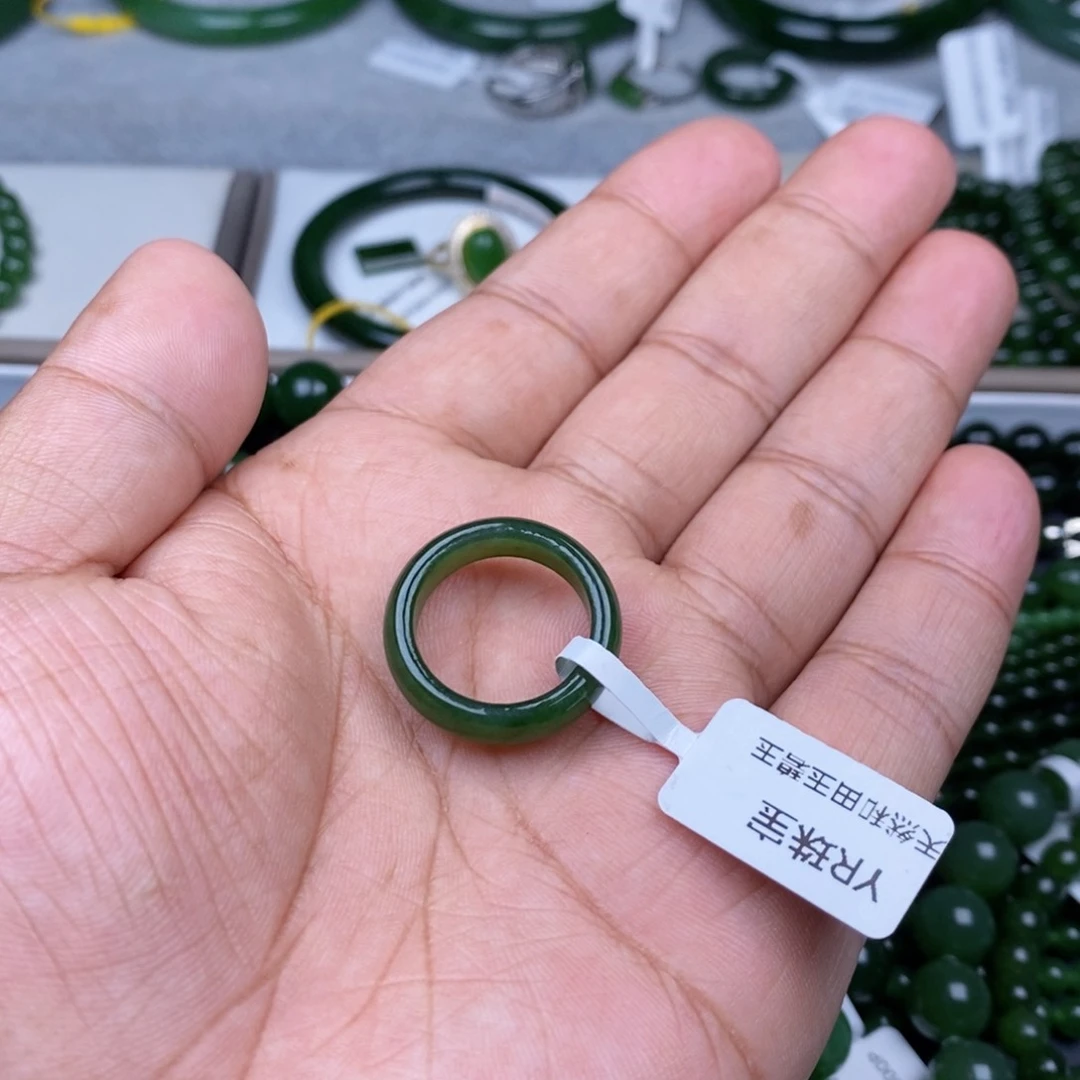 未镶嵌戒圈和田玉（碧玉）用****118