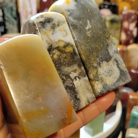 昌化石印石昌化石水墨冻印章3方尺寸进直播看看