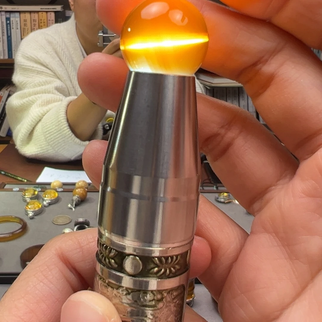 琥珀颈饰未镶嵌11株