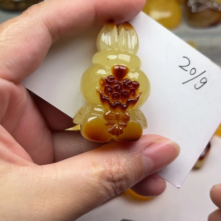 未镶嵌颈饰琥珀琥珀蜜蜡