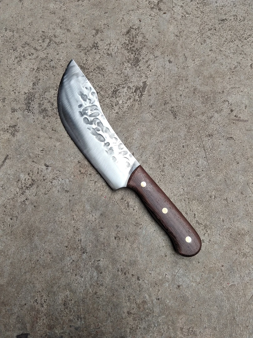 手工锻打剥皮刀（炮弹好）