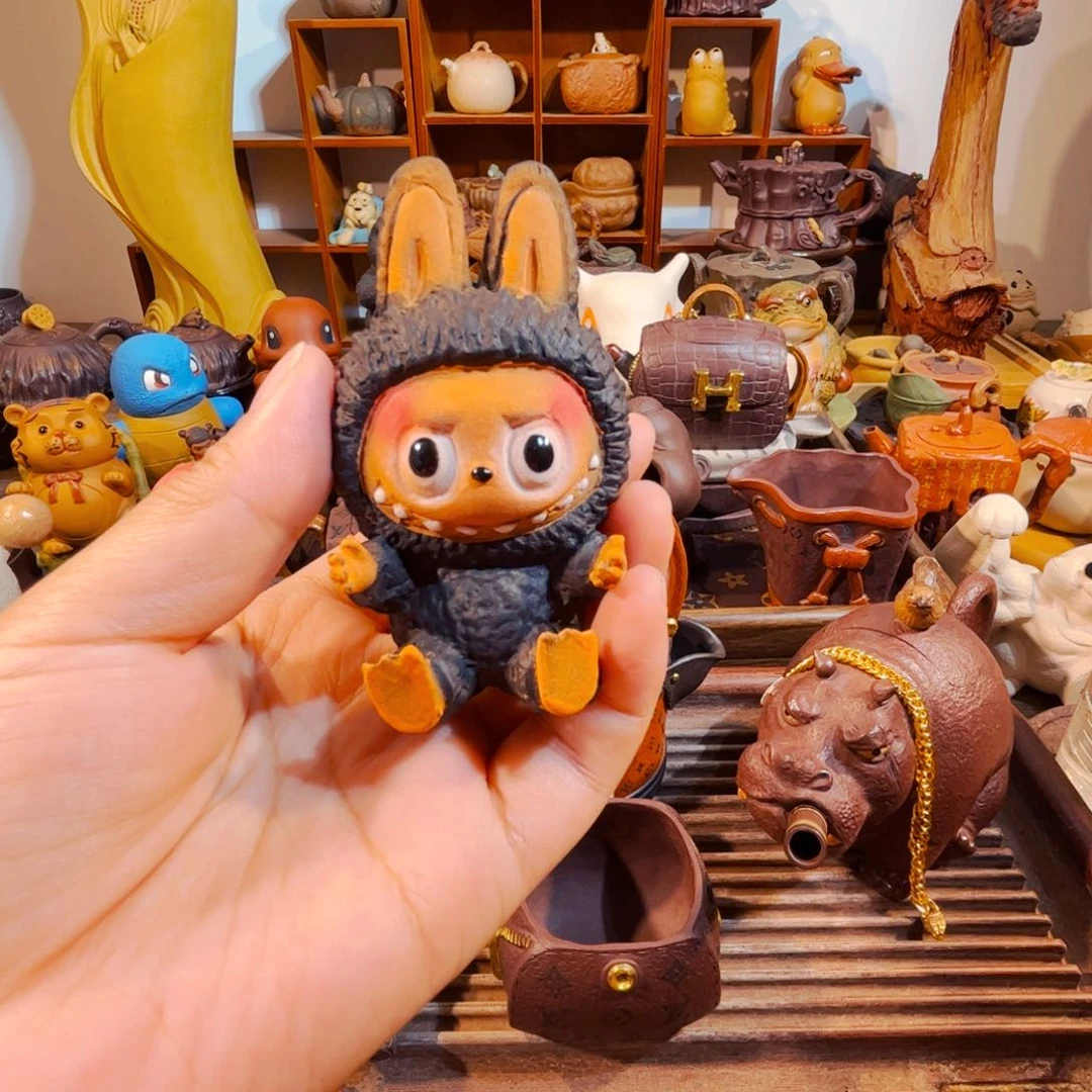 紫砂茶宠纯手工制作过程就是