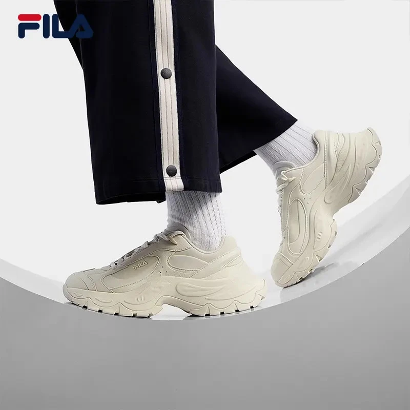FILA 斐乐官方SOFIA 4 LUX老爹鞋女2026春新款鱼刺4升级版休闲鞋