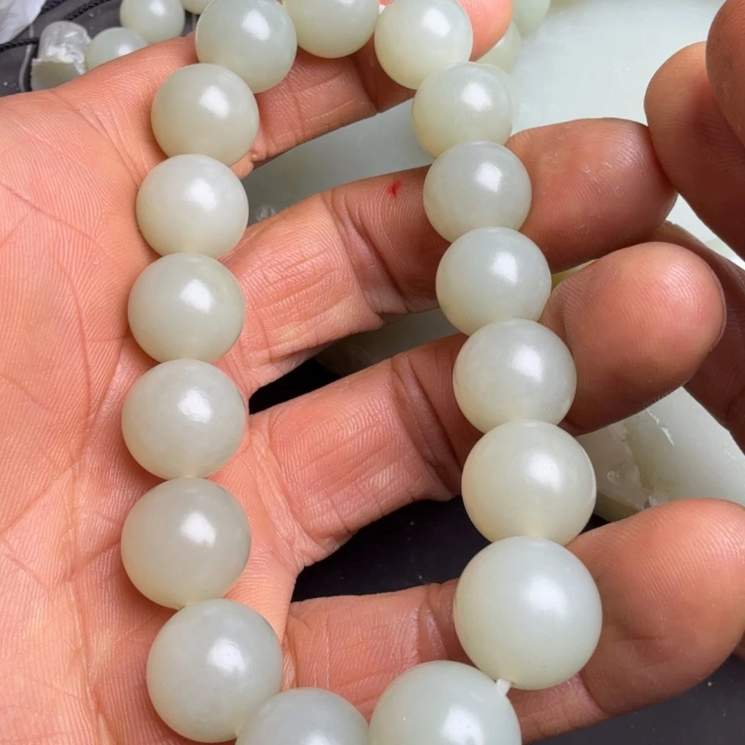 和田玉手链未镶嵌像*