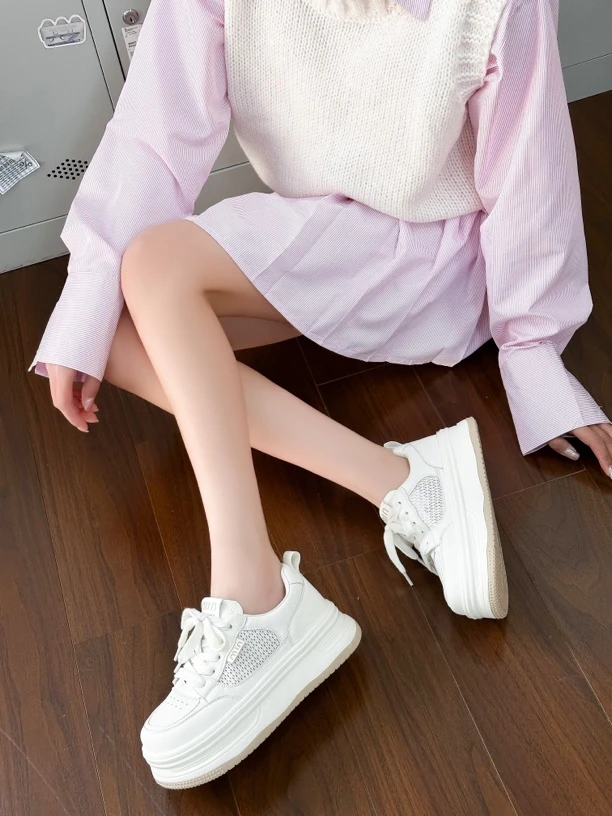 纯色时尚休闲鞋夏季厚底休闲风Mz10033