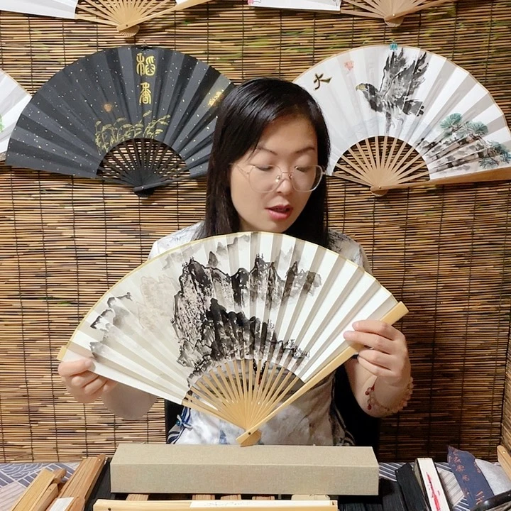 绢布/宣纸/竹山水95寸