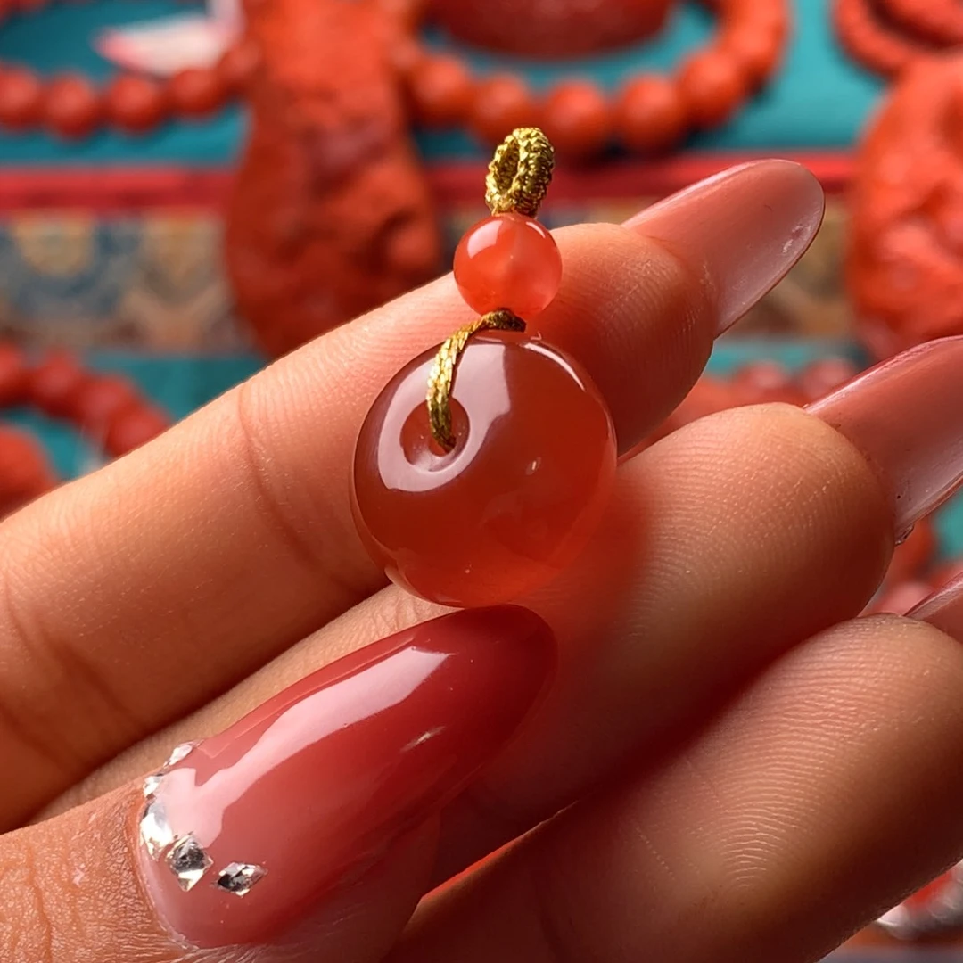 吊坠(不含链)未镶嵌南红玛瑙