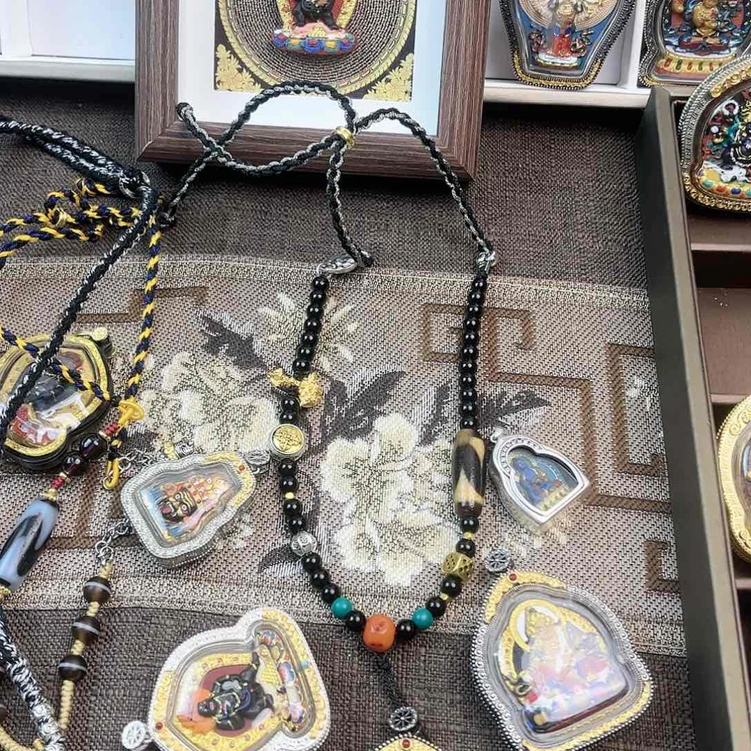 泥塑初**人大黑天，黑，黄老爷，扎基，药师