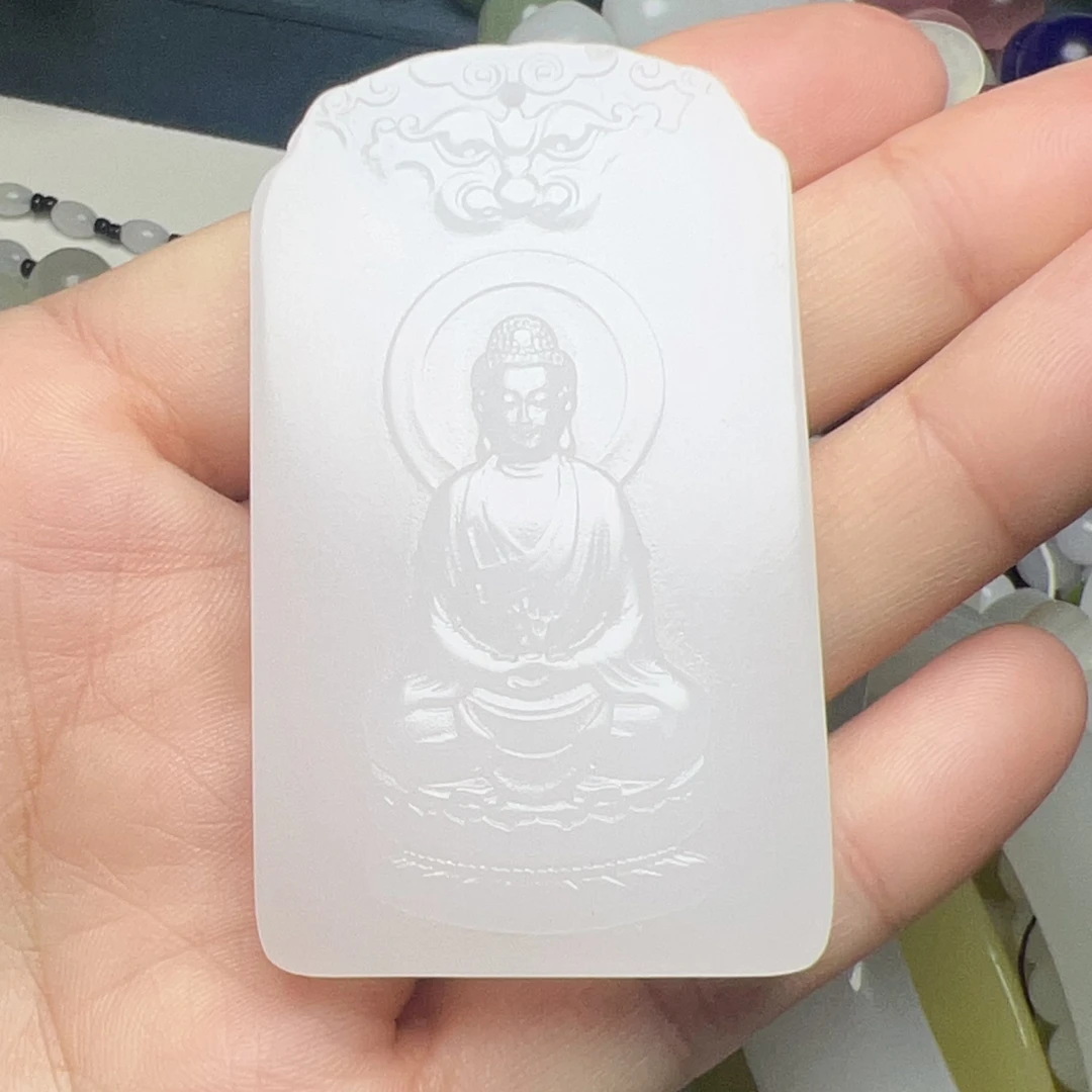 和田玉12生肖吊坠