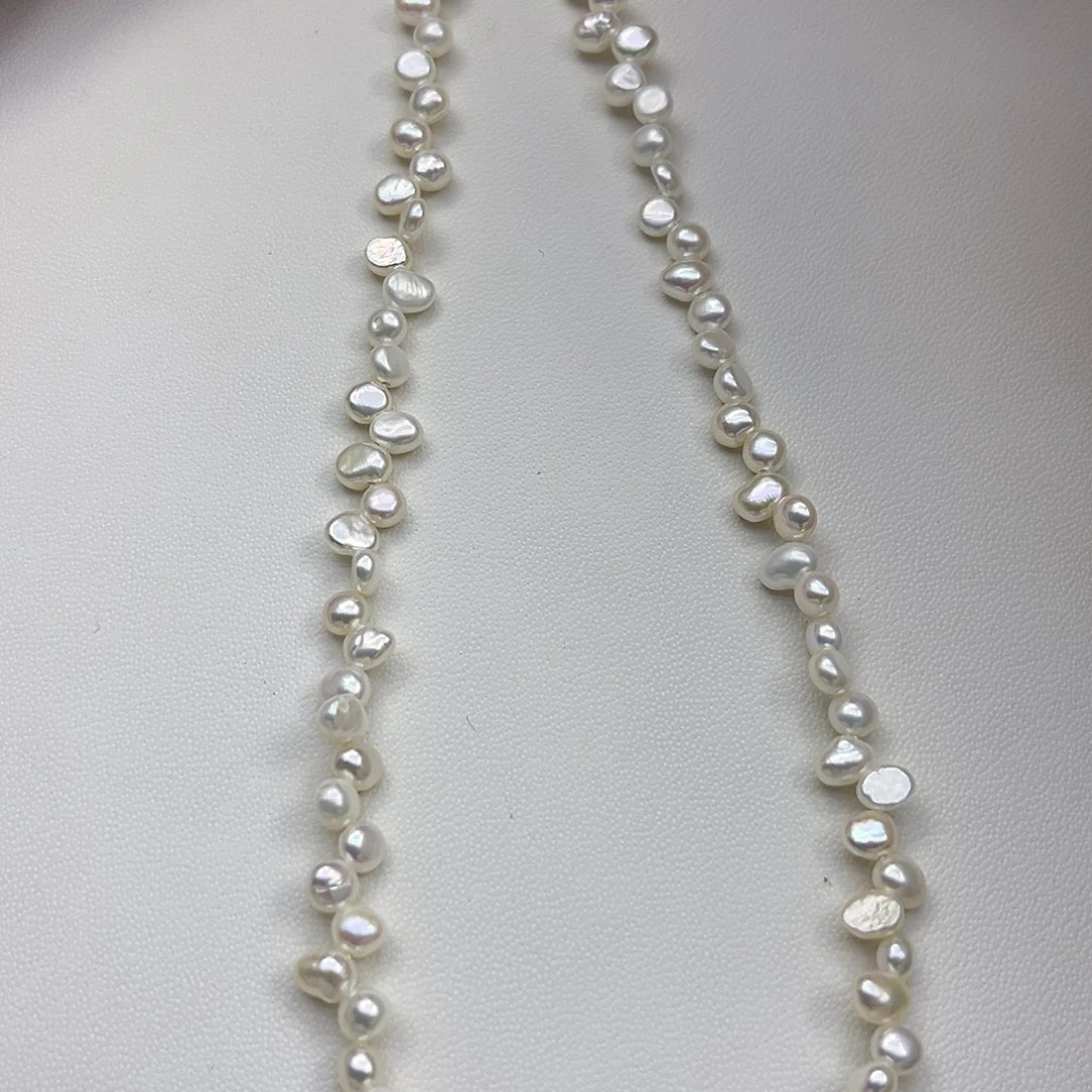 银S925镶嵌颈饰淡水珍珠