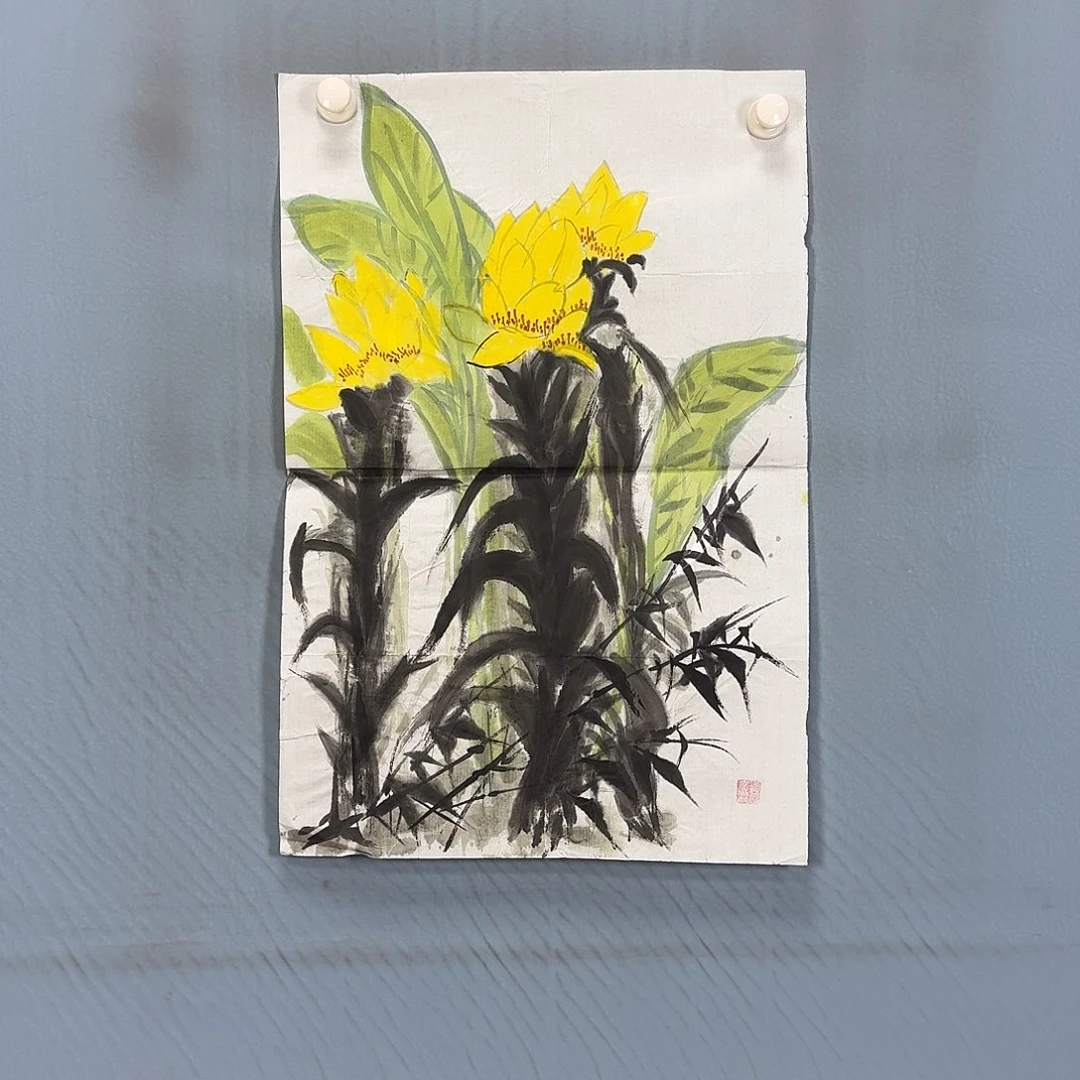 国画1098 牡丹一如你初