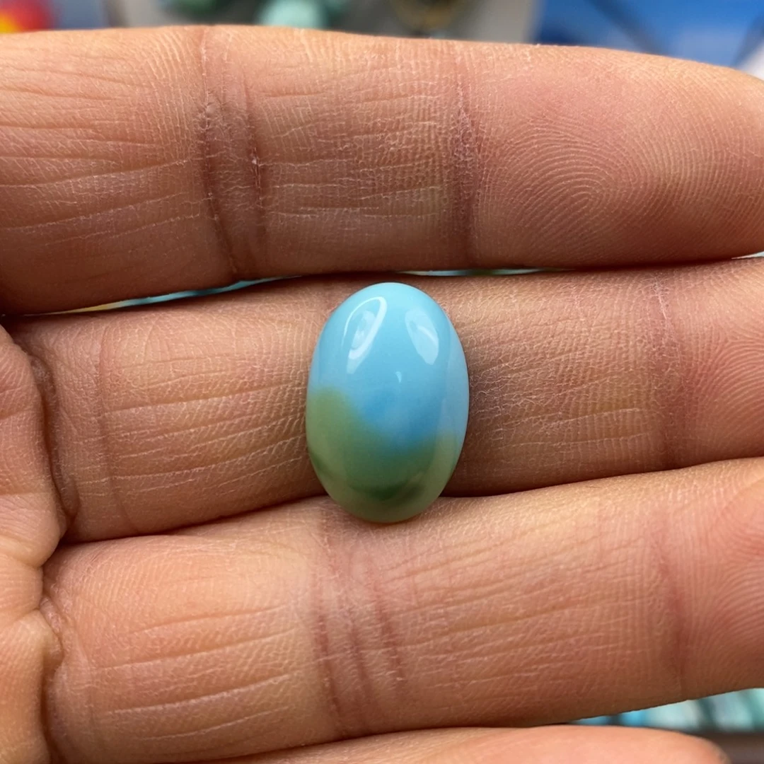 绿松石未镶嵌珠宝半成品