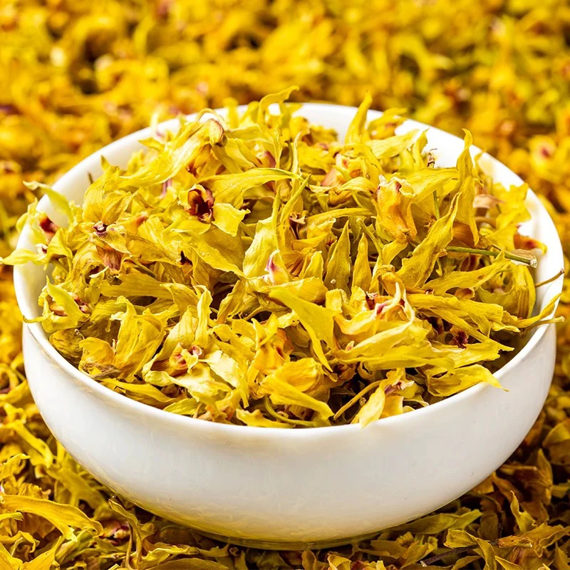 【助农直播】深山采摘铁皮石斛花干花花茶滋补品泡水煮汤50g/罐