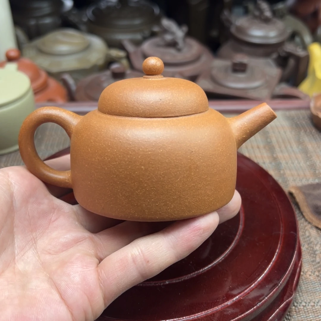 茶壶紫砂宜兴原矿紫砂壶150毫升容量